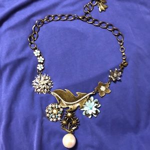 Plunder antique gold necklace